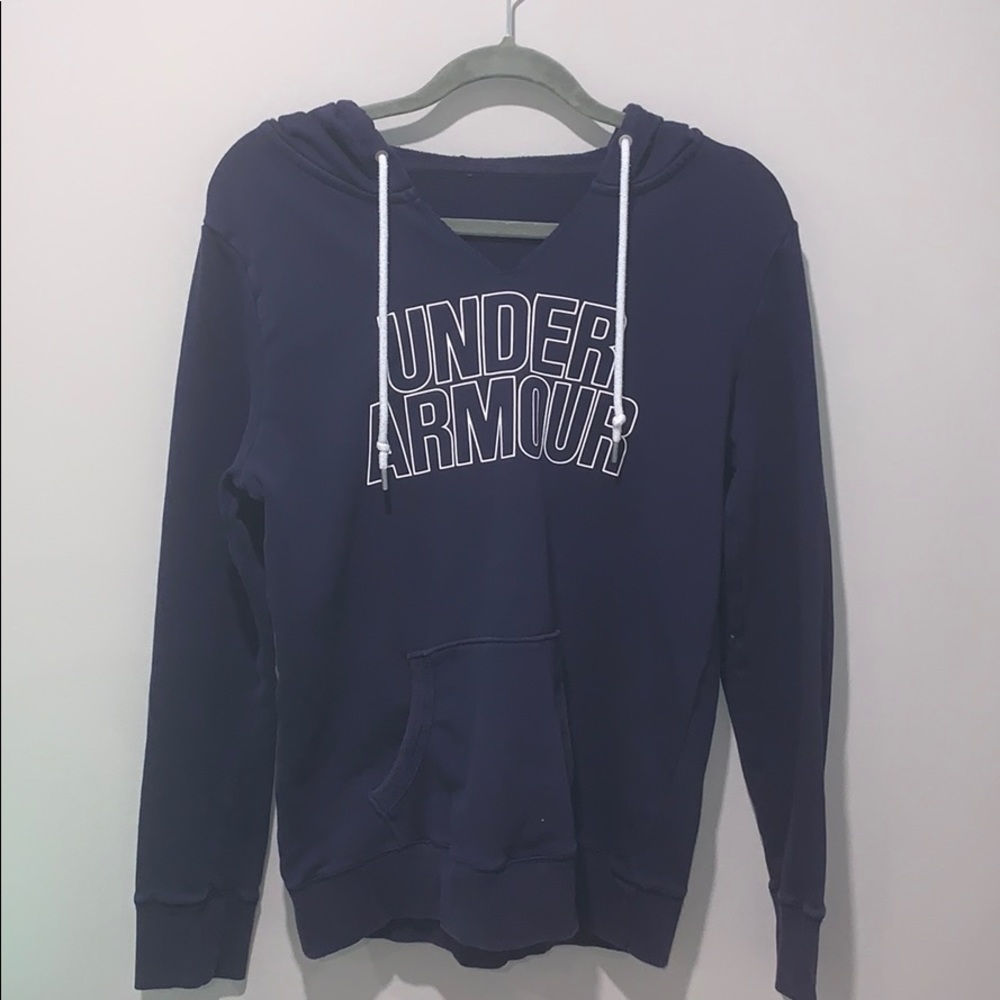 Navy Under Armour hoodie